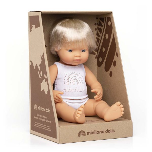 Baby Doll Caucasian Boy 38 cm - Bild 2