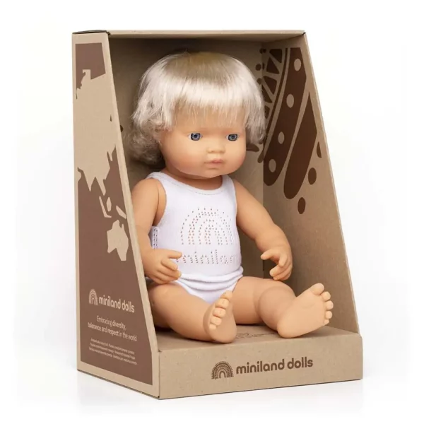 Baby Doll Caucasian Girl 38 cm - Bild 2