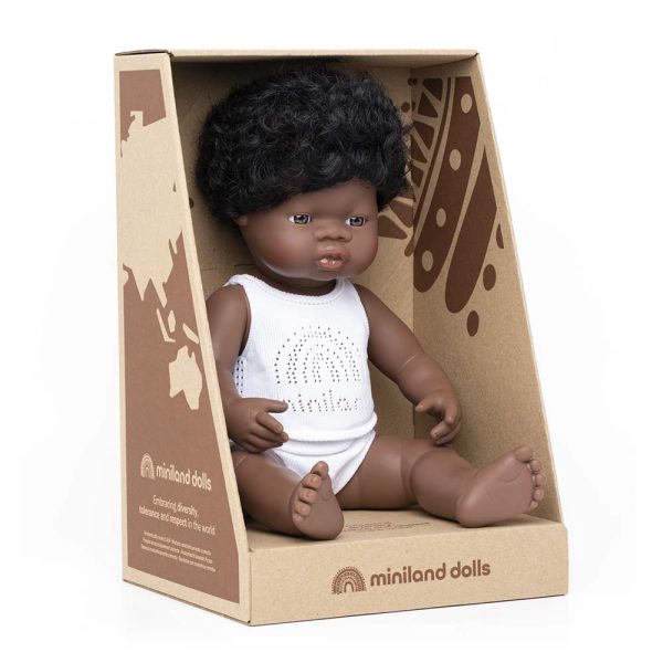 Baby Doll African Boy 38 cm - Bild 2