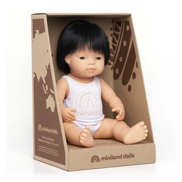 Baby Doll Asian Boy 38 cm - Bild 2
