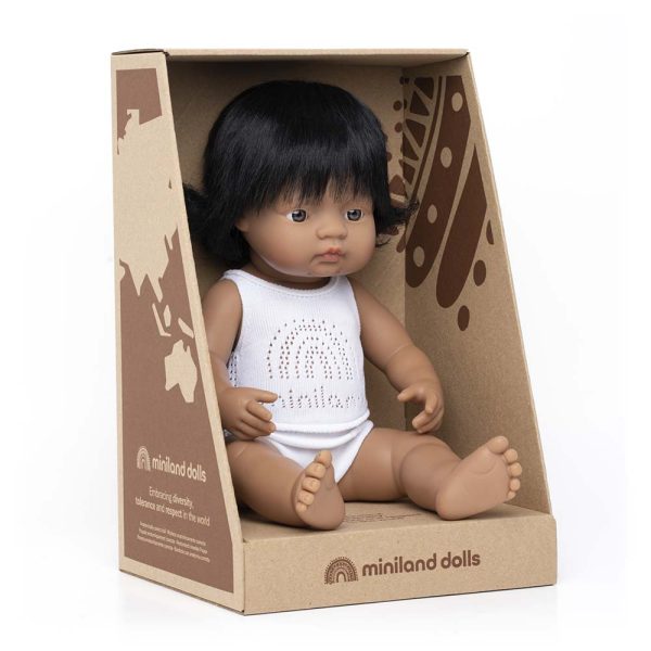 Baby Doll Hispanic Girl 38 cm - Bild 2
