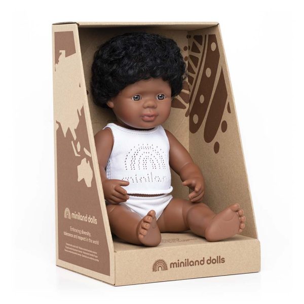 Baby Doll African-American Boy 38 cm - Bild 2