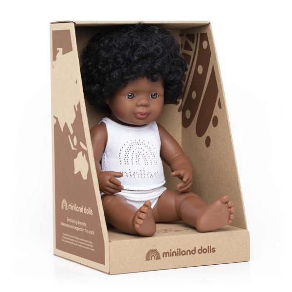 Baby Doll African-American Girl 38 cm - Bild 2
