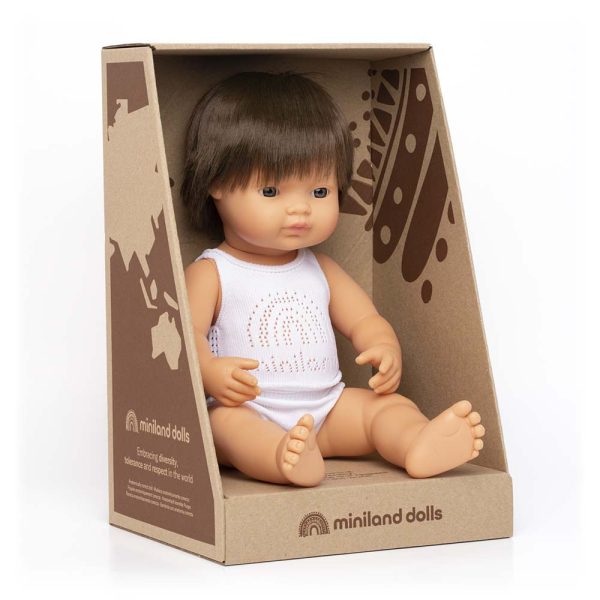 Baby Doll Brunette Boy 38 cm - Bild 2