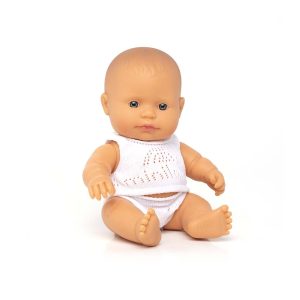 Baby Doll Caucasian Boy 21 cm