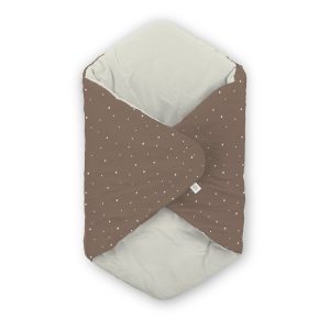 Brown doll blanket