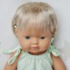 Baby doll caucasian girl with hearing aid 38 cm - Bild 3