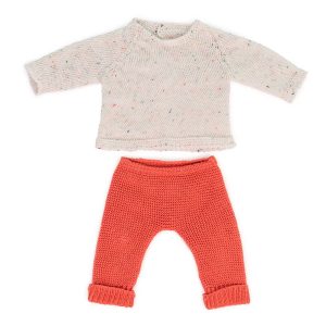 Knitted Doll Outfit Sweater & Trousers 38 cm