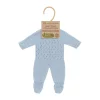 Knitted Pajama 38cm - Blue color - Bild 2