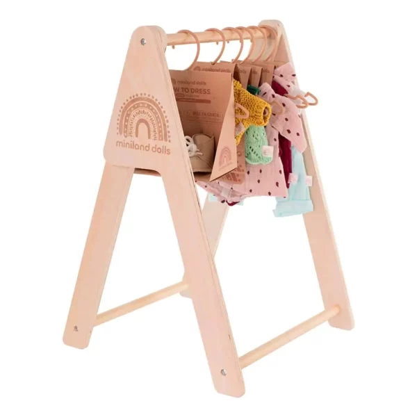 Miniland Dolls Wooden Clothes Rack - Bild 2