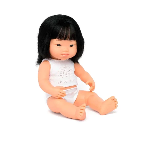 Baby doll asian girl with Down Syndrome 38cm