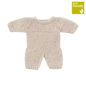 Knitted Pajama 21cm - Linen color