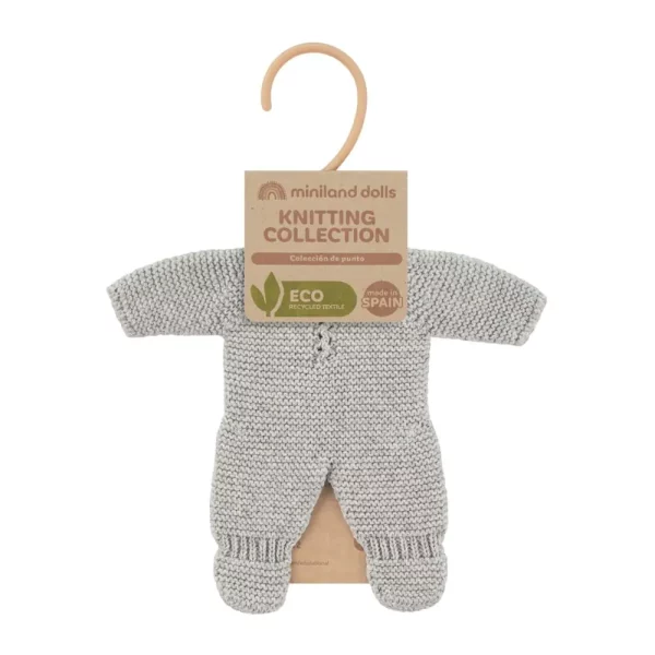 Knitted Pajama 21cm - Gray color - Bild 2